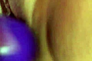 She craves a double penetration with toys