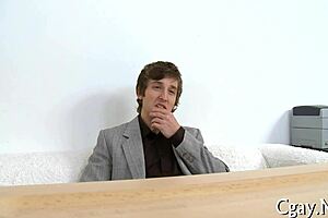 Nasty homosexual sex with intense sensual sucking