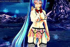 Naked Girls Dance Boldly and Sing Energetic Monkey Dance.