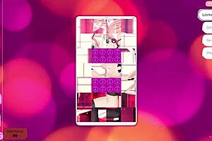 Playing Hentai Game With Mosaic Neko Waifus