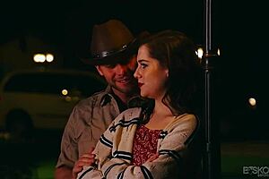 Kasey Warner bends over for intense ass play, cum dripping from her pussy after sucking and licking