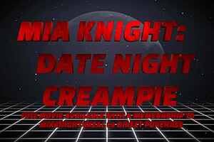 Mia knight bends over for creampie