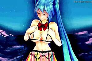 Naked Girls Dance Boldly and Sing Energetic Monkey Dance.