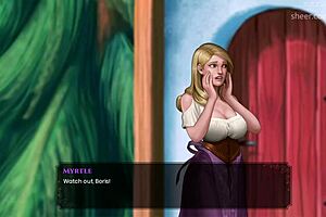 Can I touch your big tits in the cave?