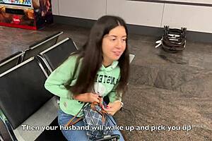 Took the Girl Away from Her Husband's Cuckold and Fucked Her at Home