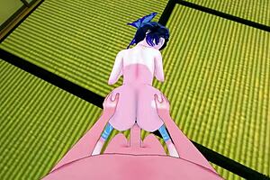 Demon slayer shinobu gets creampied in pov hentai