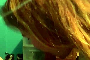 She rides me till creampie