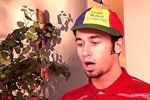 The BRUNETTE was EXCITED for her AROUSING THREESOME!