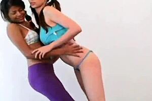 teen lesbians carina 18 scissoring and fingering each other