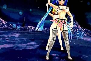 Naked Girls Dance Boldly and Sing Energetic Monkey Dance.