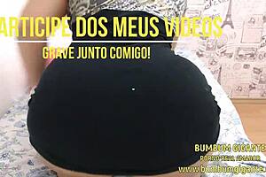 I reveal my big ass in black leggings, feeling excited for you