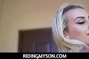 Big Ass Blonde Stepsister Indica Monroe Fucked By Stepbrother Peter Green!