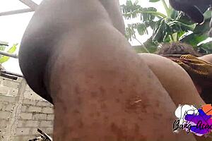 Ebony group fucking doggystyle with big black cocks!