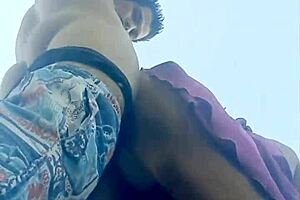 want to see me fuck this asian teen outdoors?