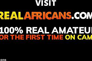 Amateur Ebony Chick Dances Onto Huge Black Cock