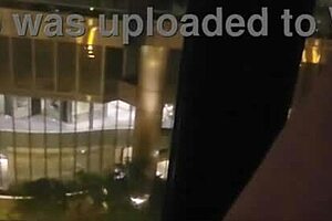 Here coming hard in public outdoor masturbation session