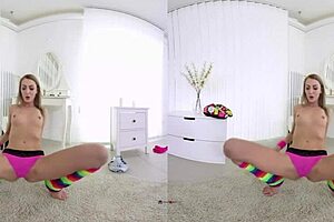 I am a hot horny teen 18+ in virtual reality