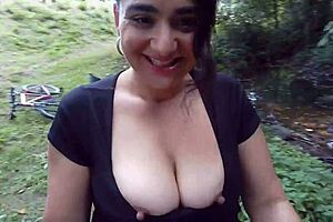 i'm fucking my pussy by the river, oh shit