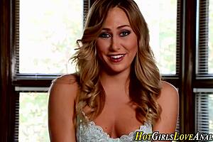 Lesbian babe engages in intimate rubbing and fingering with toys in high definition