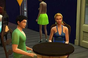 First Date At Restaurant