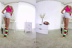 I am a hot horny teen 18+ in virtual reality