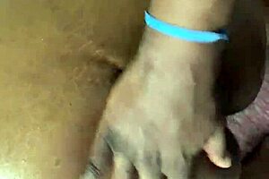 Massaging Pregnant Girlfriend's Thick Juicy Booty Outdoors