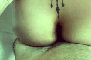 The delicious transgender Paisa girl feels intense pleasure as her boyfriend fucks her ass hard in the shower.