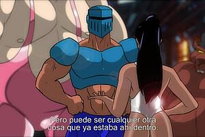 Darkie Queen Adventures: Blowjob Parody In Cartoon Style