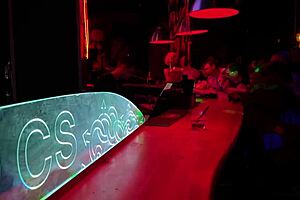 Gay men are aroused most of the time by a massive penis in a dimly lit environment