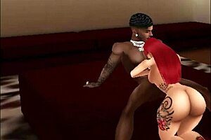 Sexy tattoo model slut in imvuhoodporn scene