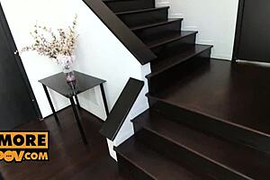 What would you do if Amarna Miller, that dirty talking Spanish slut, rode you in POV?