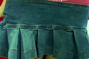 Stupid girl gives hot blowjob and swallows cum