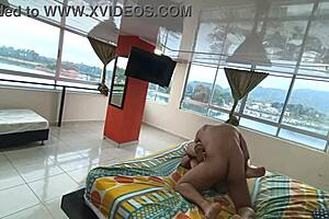 On a trip with my boss's wife we had to share the bed in the hotel