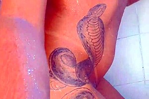 Riding delicious pole filled vessel with liquid