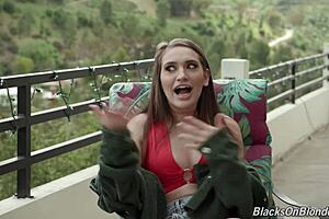 petite sera ryder feels destroyed by two black cocks