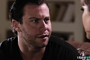 Tommy King wants her stepbrother Seth Gamble to cum inside her. Seth's stepsister Tommy gets upset, Seth offers help, she wants Seth to impregnate her to tell it's her fiancé's.