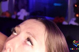 Halloween Teen 18+ Gets Cum Blasted On Face!