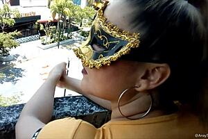 Anita Dances with Three Singles at Guadalajara Swinger Club While Husband Watches