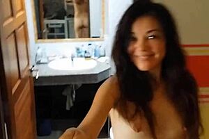 Check Out My Naked Morning Selfie Stick!