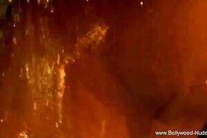 the revealing of her indian beauty through exotic dancing and teasing poses