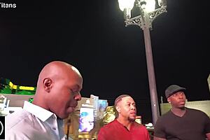 The scene ends with Betty f***ing three BBCs in an anal gangbang