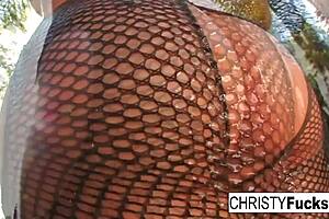 christy mack narrates her solo show flaunting big tits and ass