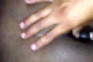 ebony babe bent over for intense doggystyle.