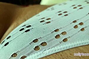 Minha in See-Through Bikini Masturbates by Pool - InMyMound