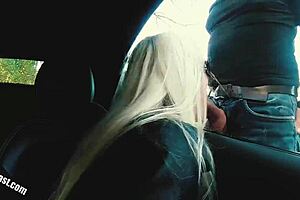 yo mavie pearl, testing audi r8 and banging outdoors in wild public action