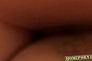 Petite redhead films her boyfriend at home