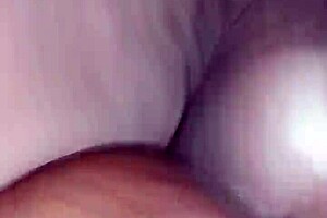 the married woman was getting anal fucked by her black lover in the bedroom.
