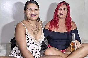 Husband fucks friend tigresavip as ilda furacao joins anal threesome