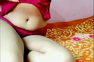 Urvi bhabhi masturbates naked at home