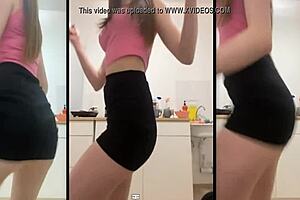 Sexy Dance Show Girl Webcam Performance